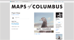 Desktop Screenshot of mapsofcolumbusuk.bandcamp.com