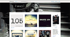 Desktop Screenshot of dame-o.bandcamp.com