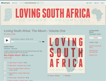 Tablet Screenshot of lovingsouthafrica.bandcamp.com