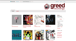 Desktop Screenshot of greedrecordings.bandcamp.com