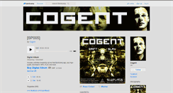Desktop Screenshot of cogent.bandcamp.com