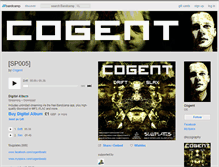 Tablet Screenshot of cogent.bandcamp.com