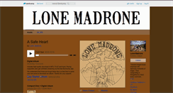 Desktop Screenshot of lonemadrone.bandcamp.com