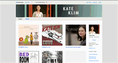 Desktop Screenshot of kateklim.bandcamp.com