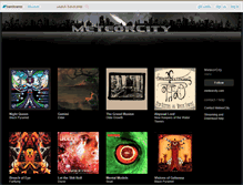 Tablet Screenshot of meteorcity.bandcamp.com