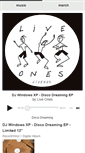 Mobile Screenshot of liveones.bandcamp.com