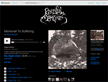 Tablet Screenshot of painfulmemories.bandcamp.com