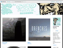 Tablet Screenshot of coldshoulderrecords.bandcamp.com