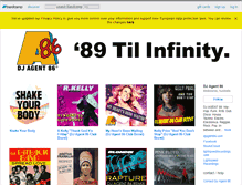 Tablet Screenshot of djagent86.bandcamp.com