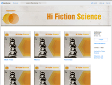 Tablet Screenshot of hifictionscience.bandcamp.com