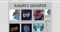 Desktop Screenshot of kawriswhisper.bandcamp.com