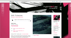 Desktop Screenshot of hybridart.bandcamp.com