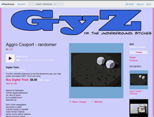 Tablet Screenshot of gyzmusic.bandcamp.com