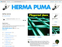 Tablet Screenshot of hermapuma.bandcamp.com