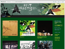 Tablet Screenshot of bestpractices.bandcamp.com