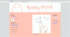 Desktop Screenshot of honeydigital.bandcamp.com