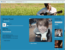 Tablet Screenshot of kyleburnside.bandcamp.com