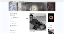 Desktop Screenshot of crookedlookfl.bandcamp.com