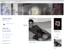 Tablet Screenshot of crookedlookfl.bandcamp.com