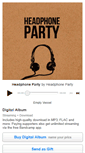 Mobile Screenshot of headphoneparty.bandcamp.com