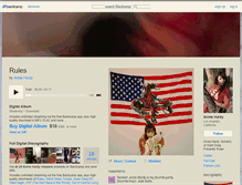 Tablet Screenshot of anniehardy.bandcamp.com