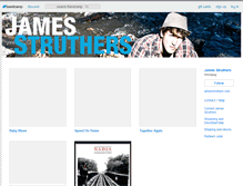 Tablet Screenshot of jamesstruthers.bandcamp.com