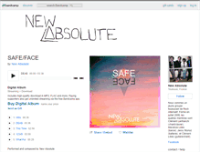 Tablet Screenshot of newabsolute.bandcamp.com
