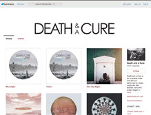 Tablet Screenshot of deathandacure.bandcamp.com
