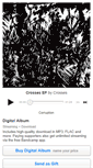 Mobile Screenshot of crossesnj.bandcamp.com