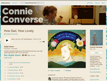 Tablet Screenshot of connieconverse.bandcamp.com