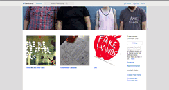 Desktop Screenshot of fakehands.bandcamp.com