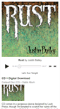 Mobile Screenshot of justinbailey.bandcamp.com