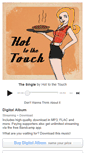 Mobile Screenshot of hottothetouch.bandcamp.com