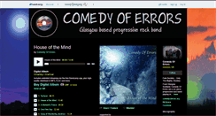 Desktop Screenshot of comedyoferrors.bandcamp.com