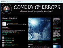 Tablet Screenshot of comedyoferrors.bandcamp.com