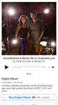Mobile Screenshot of davemcgrawandmandyfer.bandcamp.com