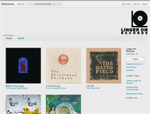 Tablet Screenshot of lingeronrecords.bandcamp.com