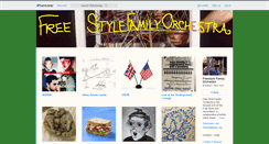 Desktop Screenshot of freestylefamilyorchestra.bandcamp.com