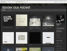 Tablet Screenshot of kinderausasbest.bandcamp.com