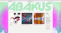 Desktop Screenshot of abakus.bandcamp.com