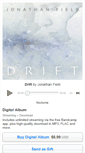 Mobile Screenshot of jonathanfield.bandcamp.com