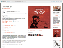 Tablet Screenshot of micahfreeman.bandcamp.com