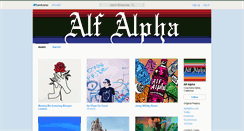 Desktop Screenshot of alfalpha.bandcamp.com