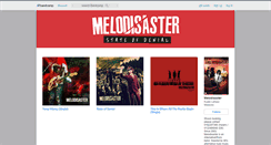 Desktop Screenshot of melodisaster.bandcamp.com