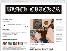 Tablet Screenshot of blackcracker.bandcamp.com