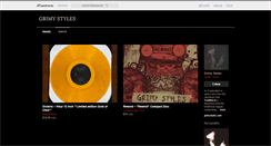 Desktop Screenshot of grimystyles.bandcamp.com