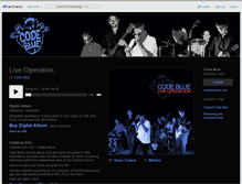 Tablet Screenshot of codeblue.bandcamp.com