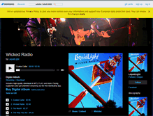 Tablet Screenshot of liquidlight.bandcamp.com