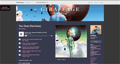 Desktop Screenshot of giraffage.bandcamp.com