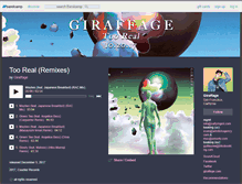 Tablet Screenshot of giraffage.bandcamp.com
